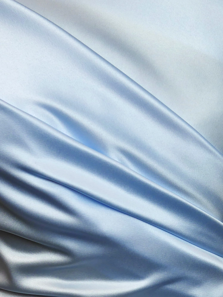 Satyna kolorowa AT-20  p.blue ( jasno niebieski )