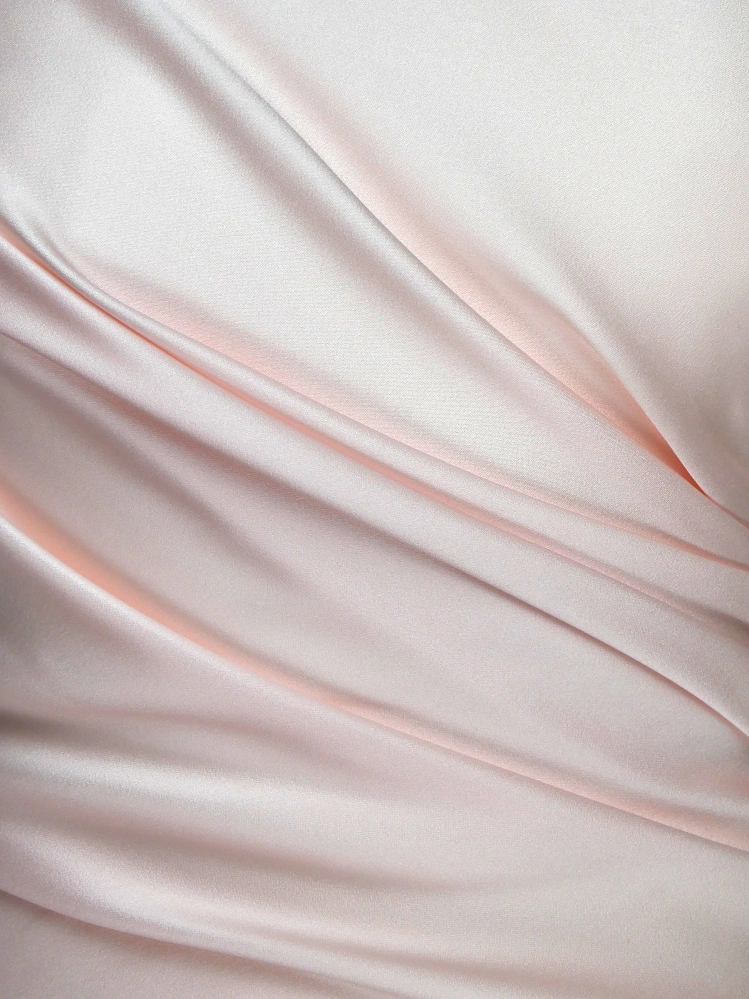 Satyna kolorowa AT-20 Baby pink