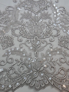 Szary haft na tiulu HT-69