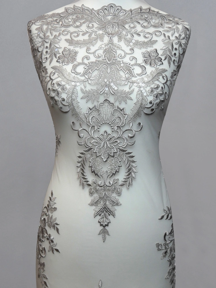 Szary haft na tiulu HT-69