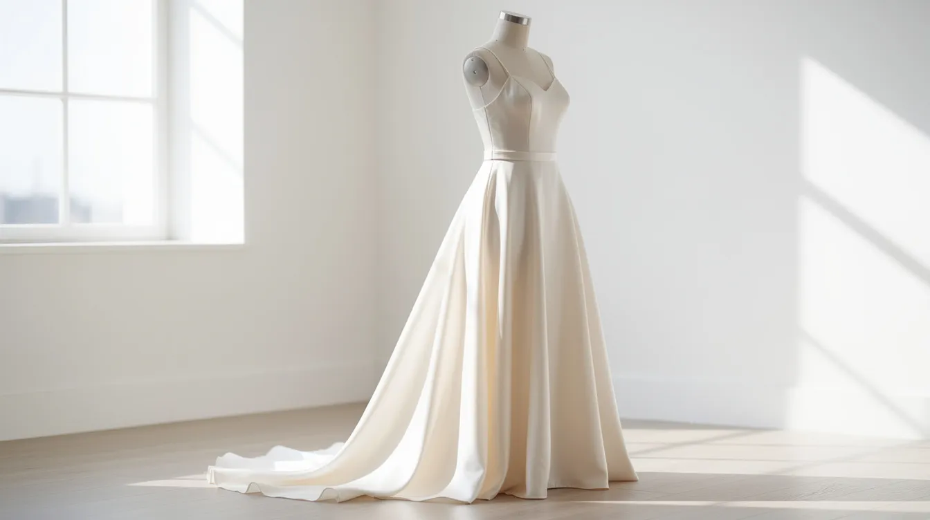 Jaka satyna jest najlepsza na suknię ślubną? Kompletny wybór tkaniny dla panny młodej i krawcowej